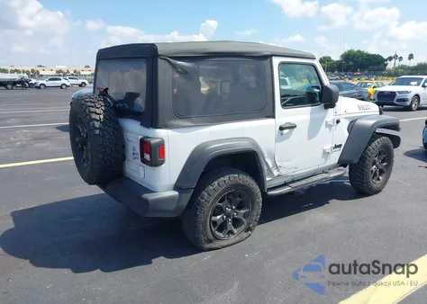 2021 Jeep Wrangler Willys Sport 4X4 из США, поврежденный, VIN 1C4GJXAN4MW804495